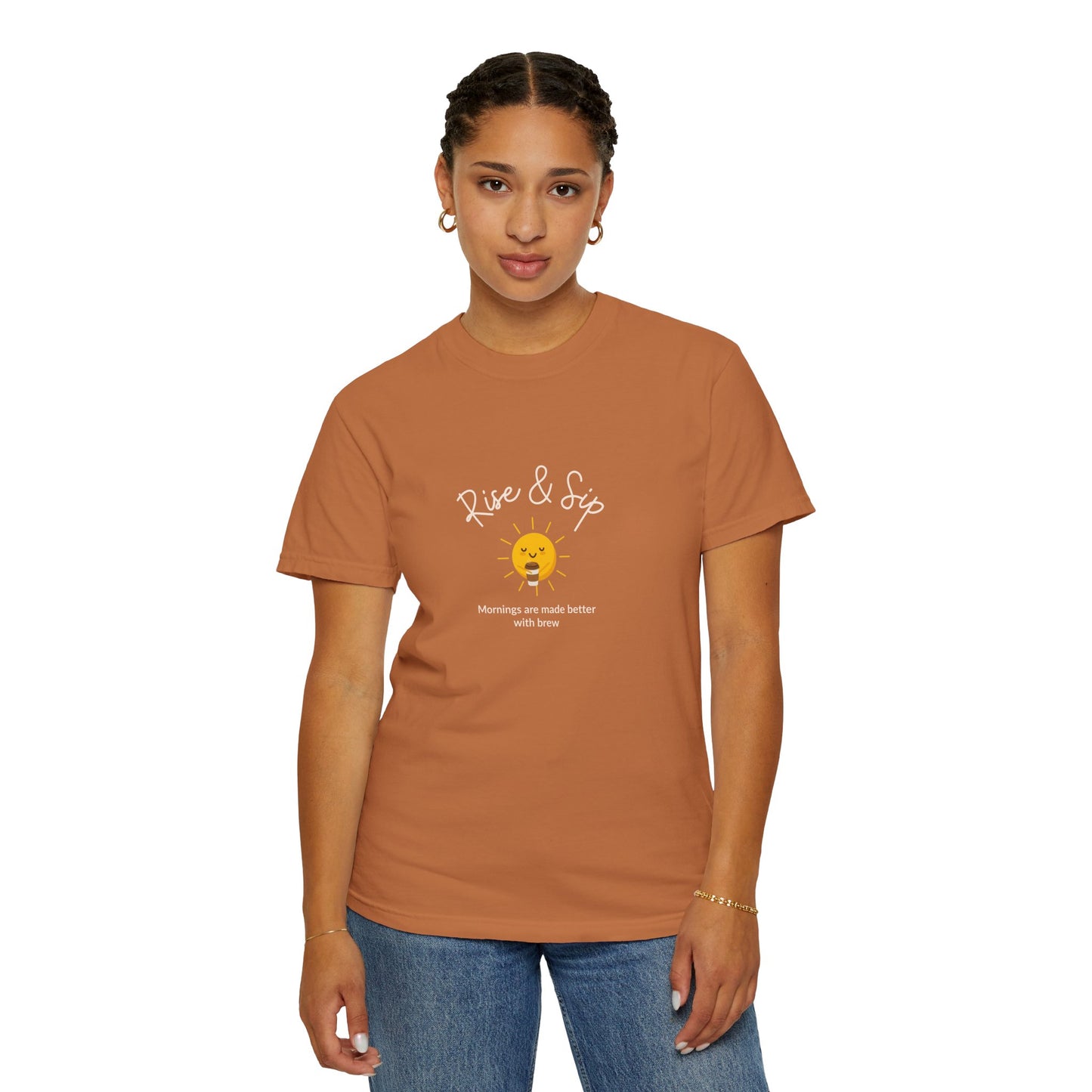 Rise & Sip Unisex T-shirt