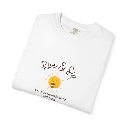 Rise & Sip Unisex T-shirt