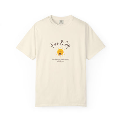 Rise & Sip Unisex T-shirt