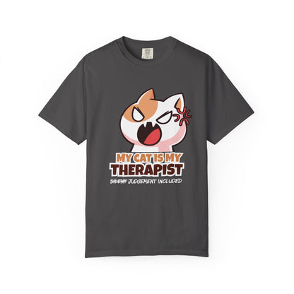 My Cat Is My Therapist Unisex T-shirt