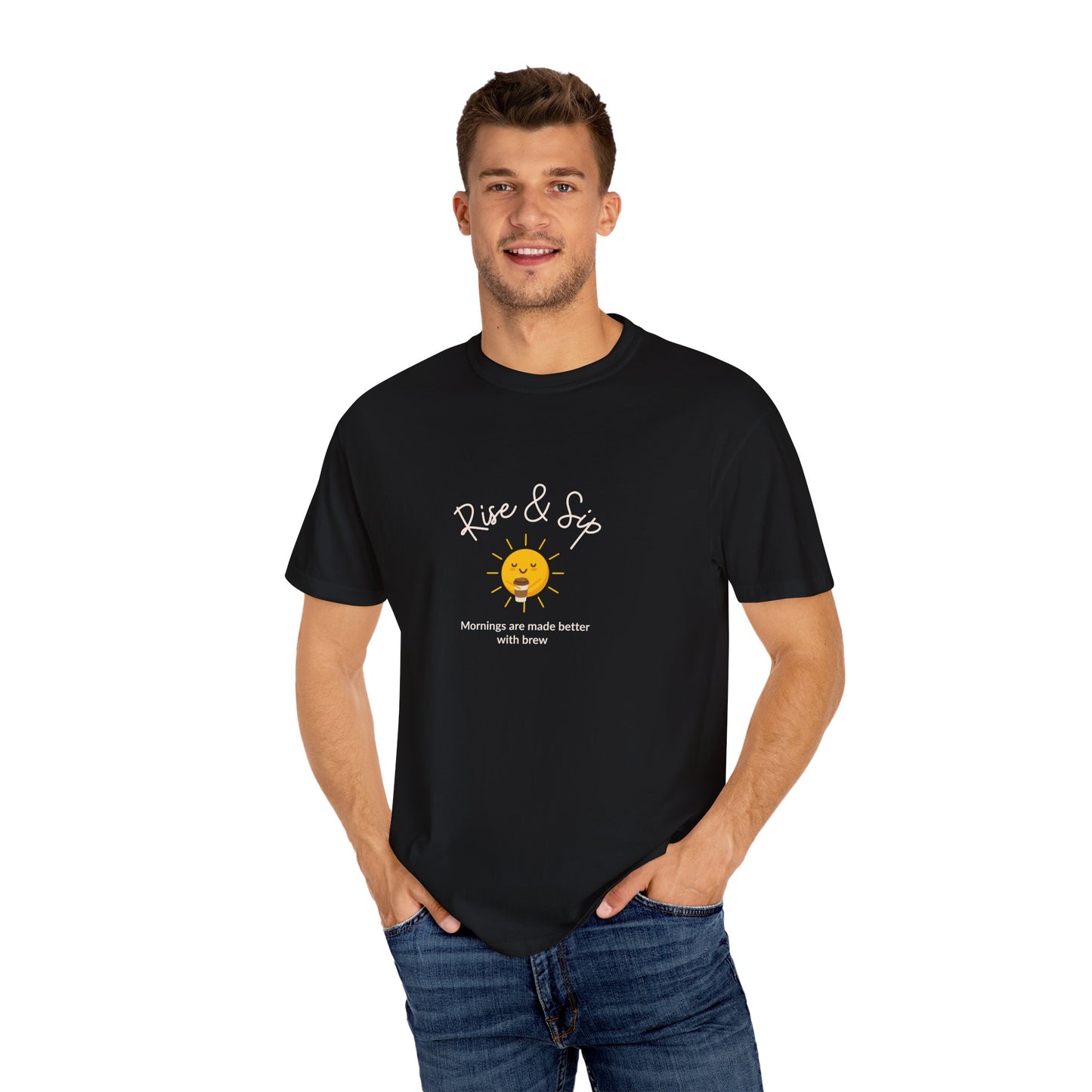 Rise & Sip Unisex T-shirt