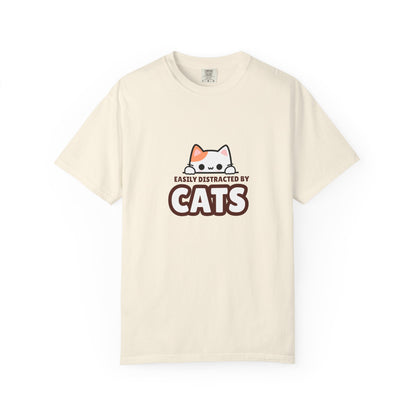 Easily Distracted by Cats  UnisexT-Shirt