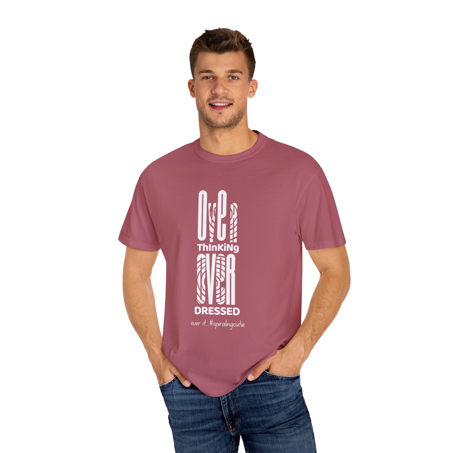 Overthinking, Over Dressed, Over It Unisex T-shirt