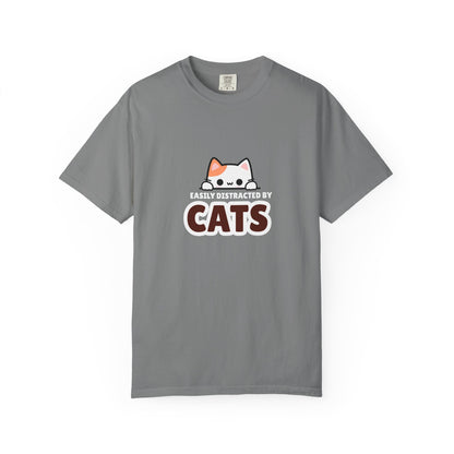Easily Distracted by Cats  UnisexT-Shirt