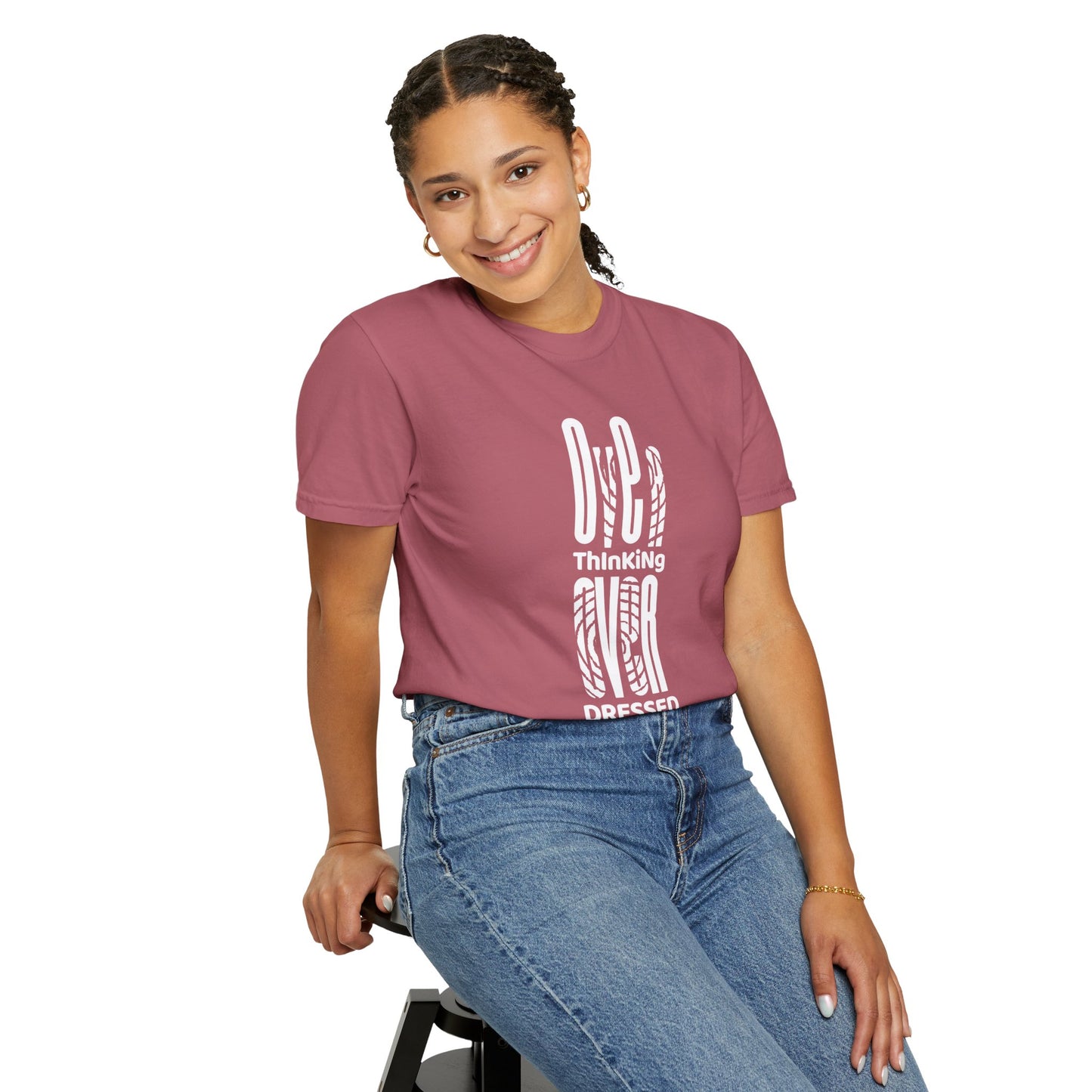 Overthinking, Over Dressed, Over It Unisex T-shirt