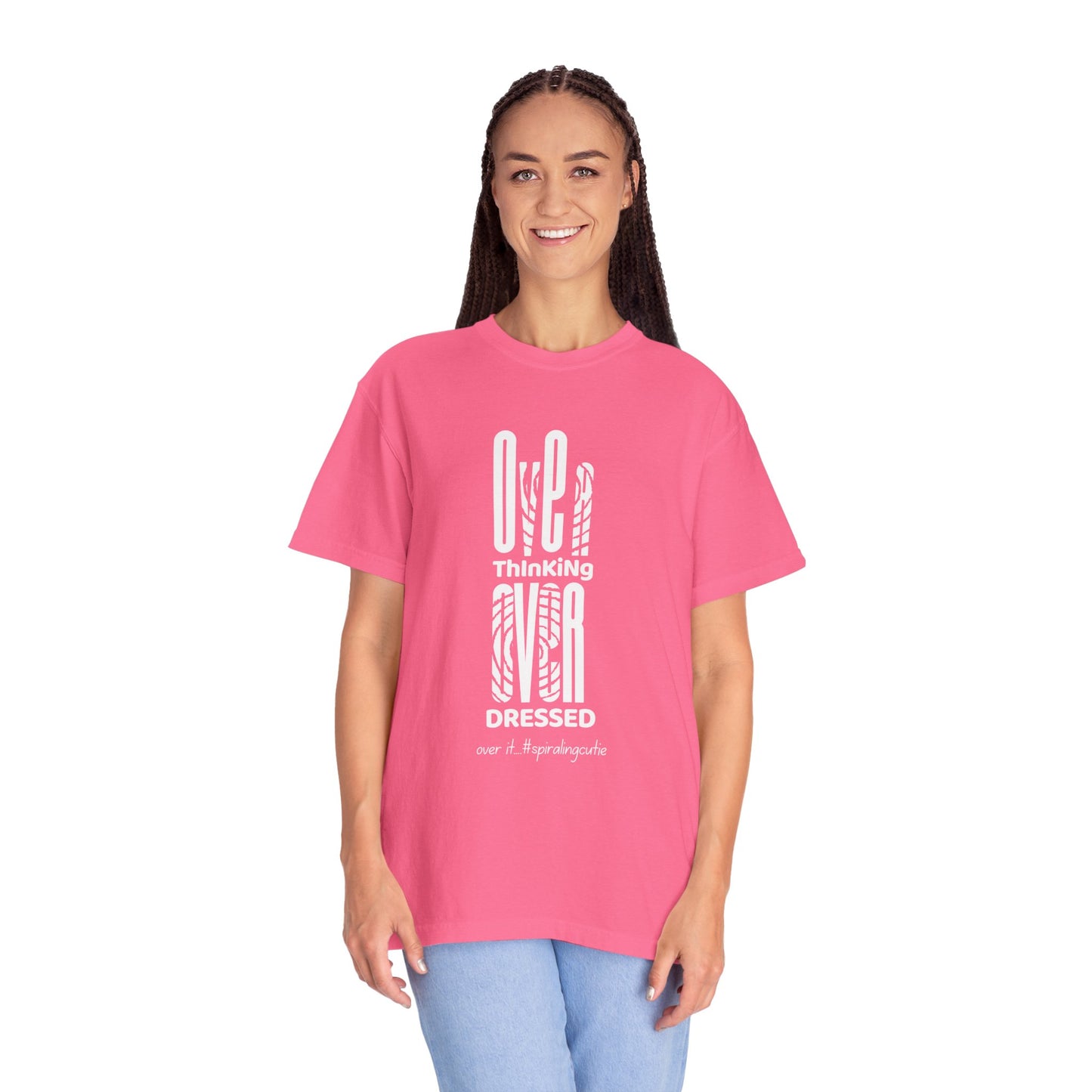 Overthinking, Over Dressed, Over It Unisex T-shirt