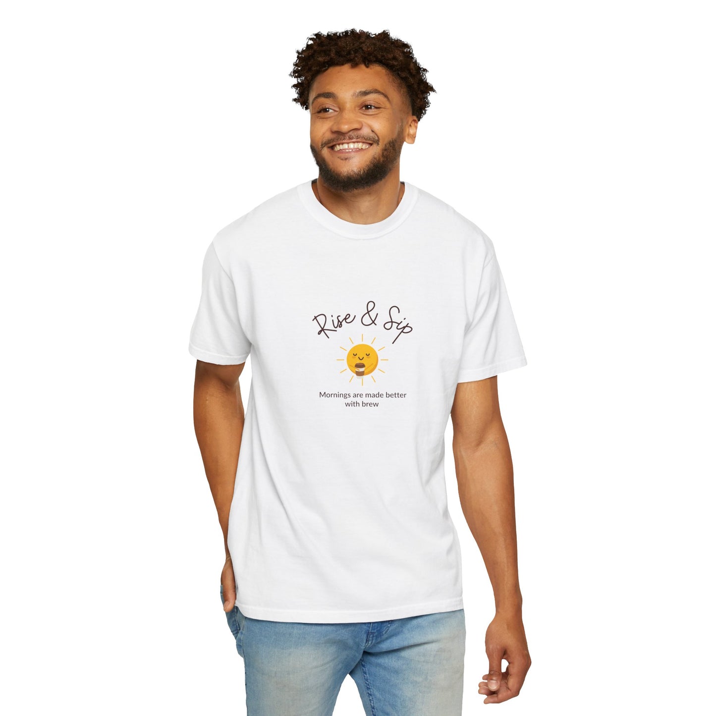 Rise & Sip Unisex T-shirt