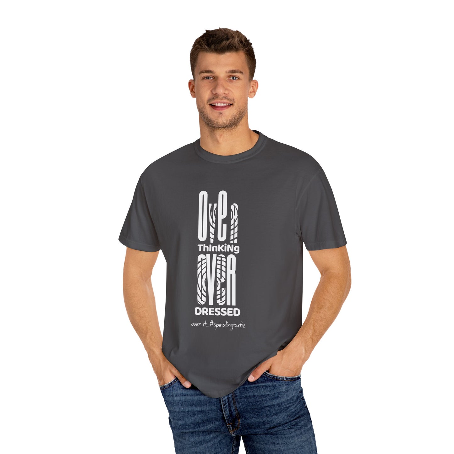 Overthinking, Over Dressed, Over It Unisex T-shirt