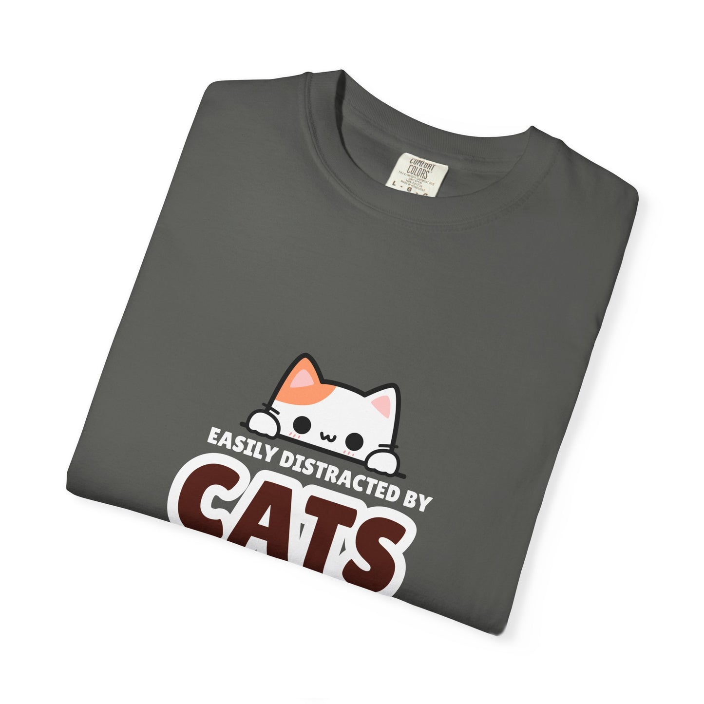 Easily Distracted by Cats  UnisexT-Shirt