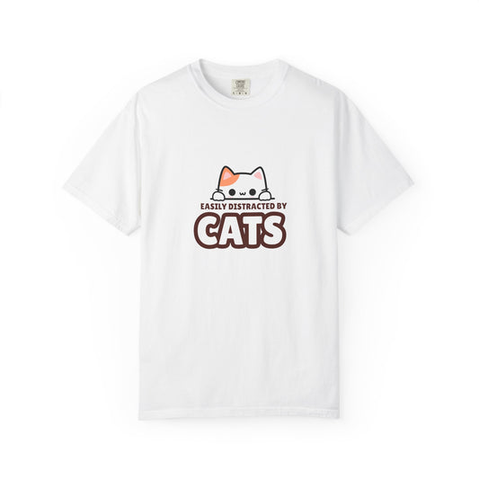 Easily Distracted by Cats  UnisexT-Shirt