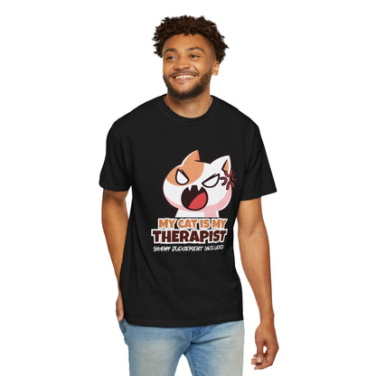 My Cat Is My Therapist Unisex T-shirt